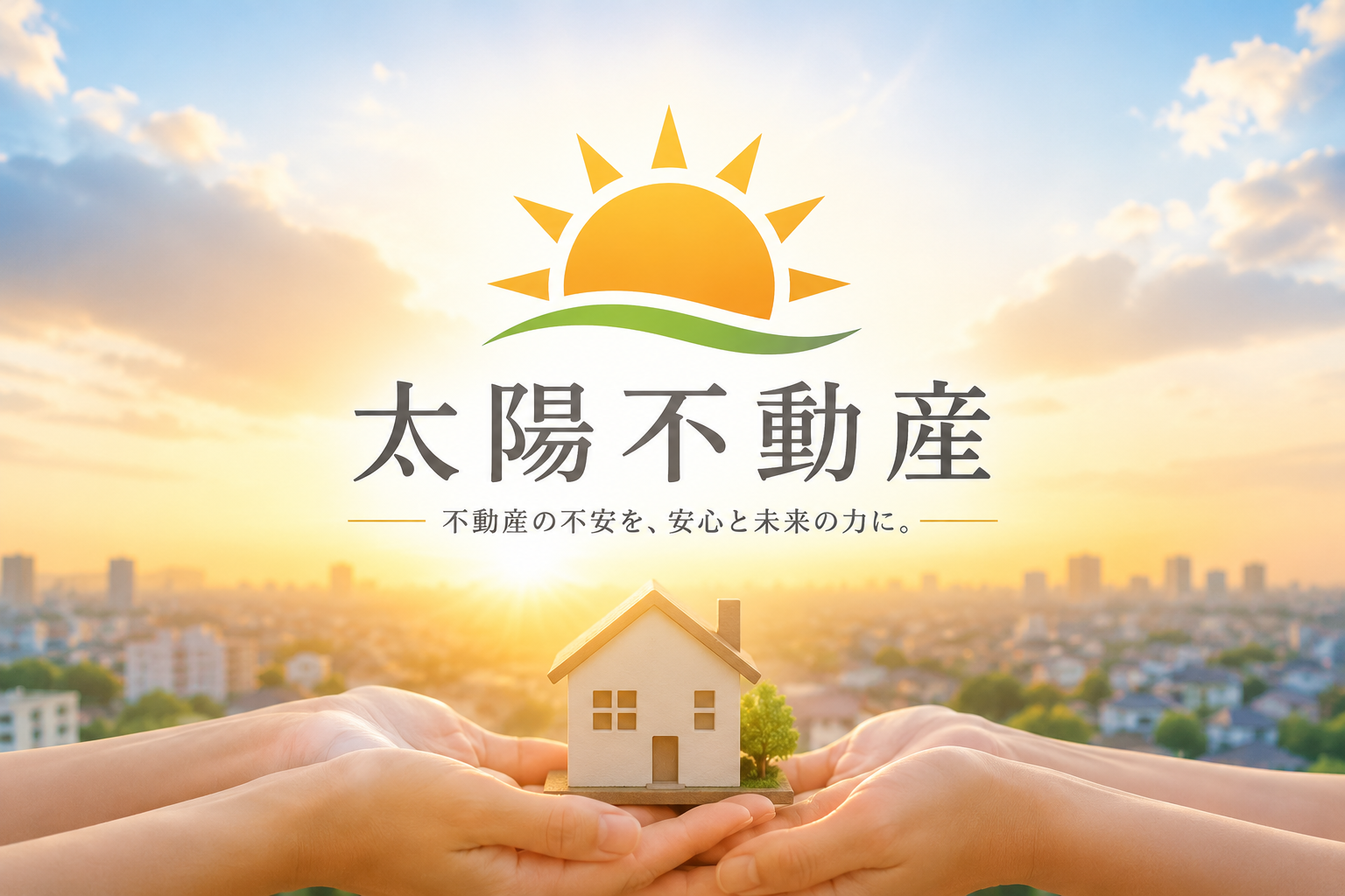 太陽不動産 不動産の不安を、安心と未来の力に。
